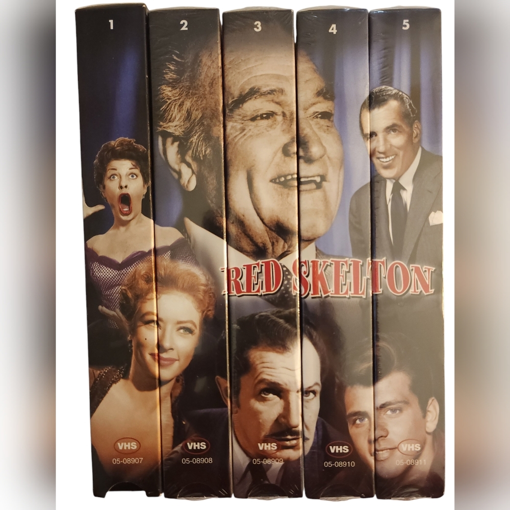 RED SKELTON Collector's Series 5-Pack VHS NWT